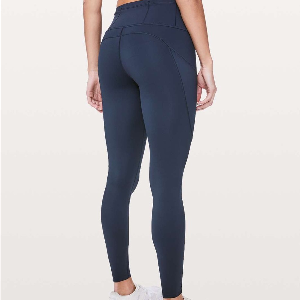Lululemon Fast & Free Full Length 28” Legging Navy